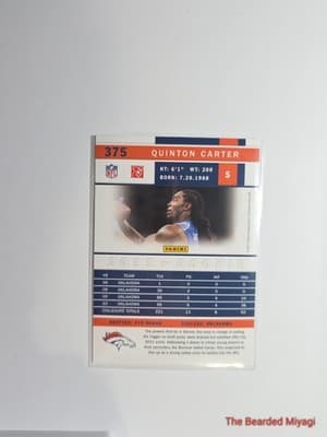 2011 Score Quinton Carter #375 NM - Thumbnail 2