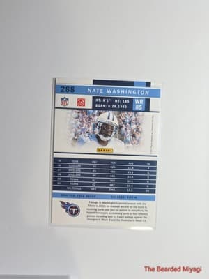 2011 Score Nate Washington #288 NM - Thumbnail 2