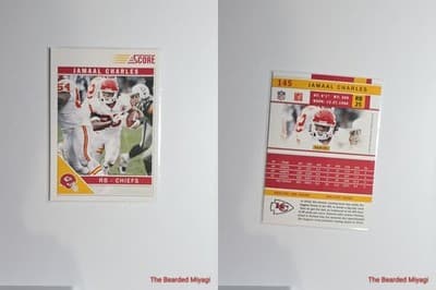 2011 Score Jamaal Charles #145 NM - Thumbnail 3