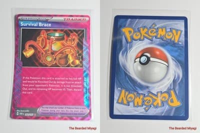 Pokémon TCG Twilight Masquerade Survival Brace TWM 164/167 - Thumbnail 3