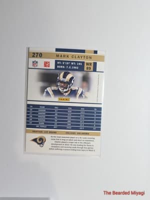 2011 Score Mark Clayton #270 NM - Thumbnail 2