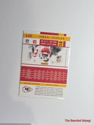 2011 Score Jamaal Charles #145 NM - Thumbnail 2