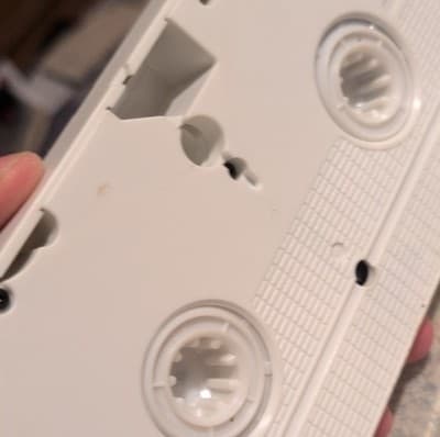 20th Century Fox Home Entertainment Transporter VHS with Rare white cover 2002 - Thumbnail 3