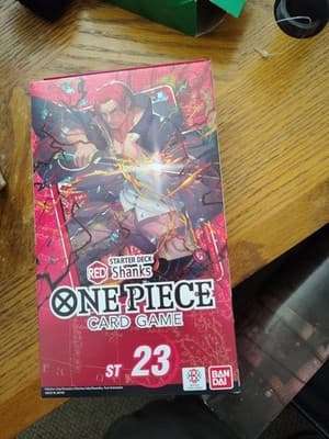 One Piece Card Game ST 23 Red Shanks Starter Deck New Sealed St23 English