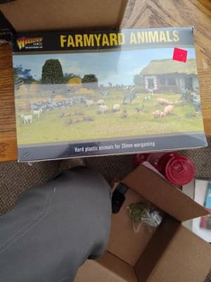 Farmyard Animals - Terrain Scenery Bolt Action WWII Models Warlord Games New!