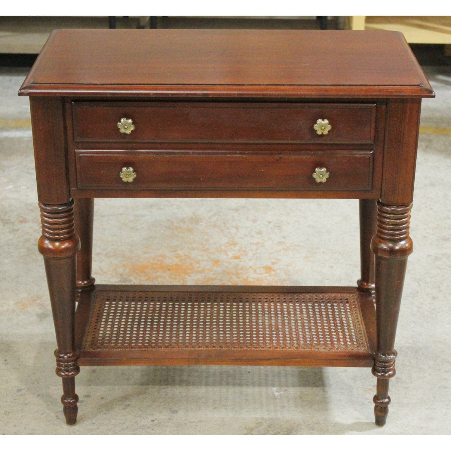 Ethan Allen "Old World Treasures" Nightstand - Mahogany Finish - Thumbnail 3