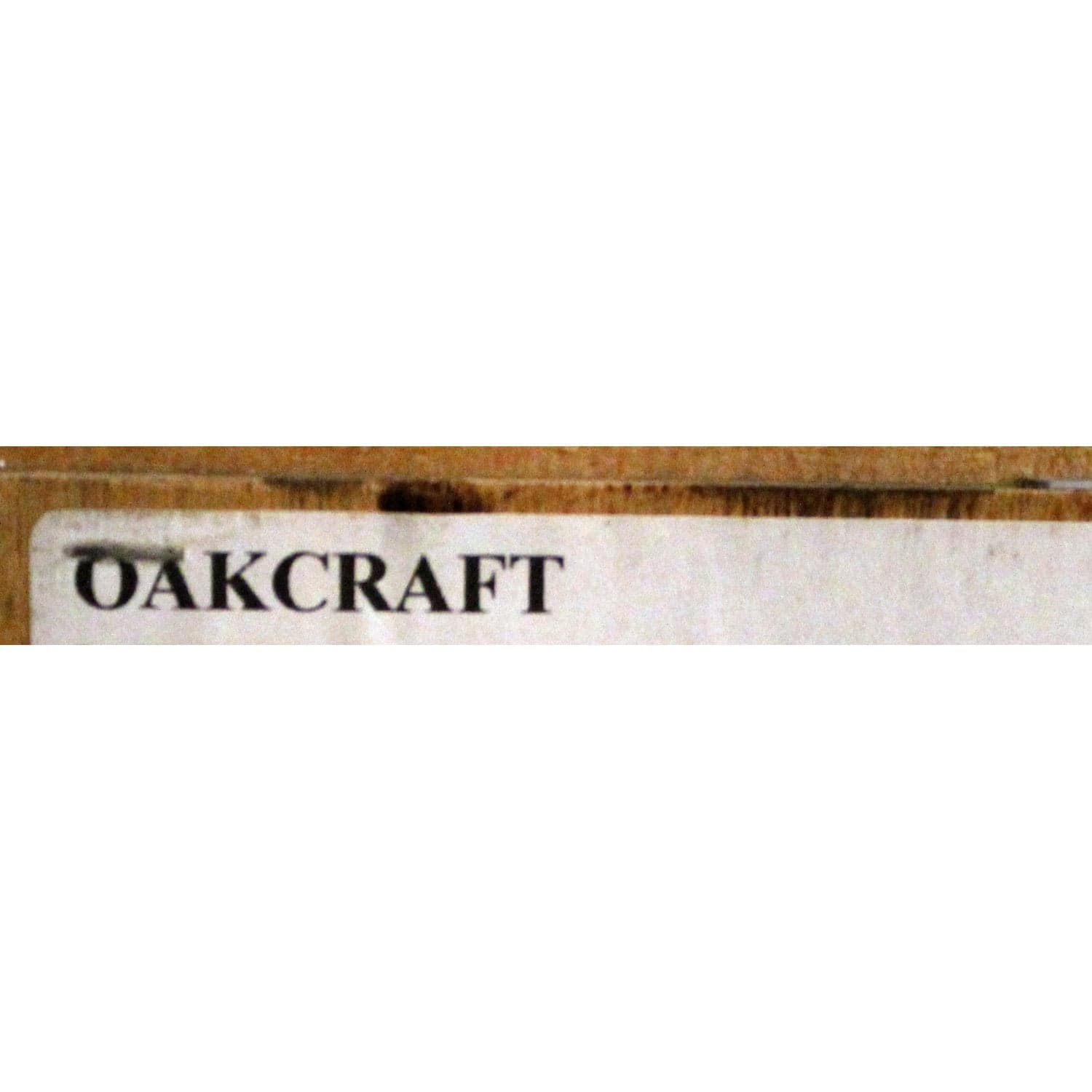 Oakcraft 1/2 Height Oak Bookshelf - Thumbnail 4