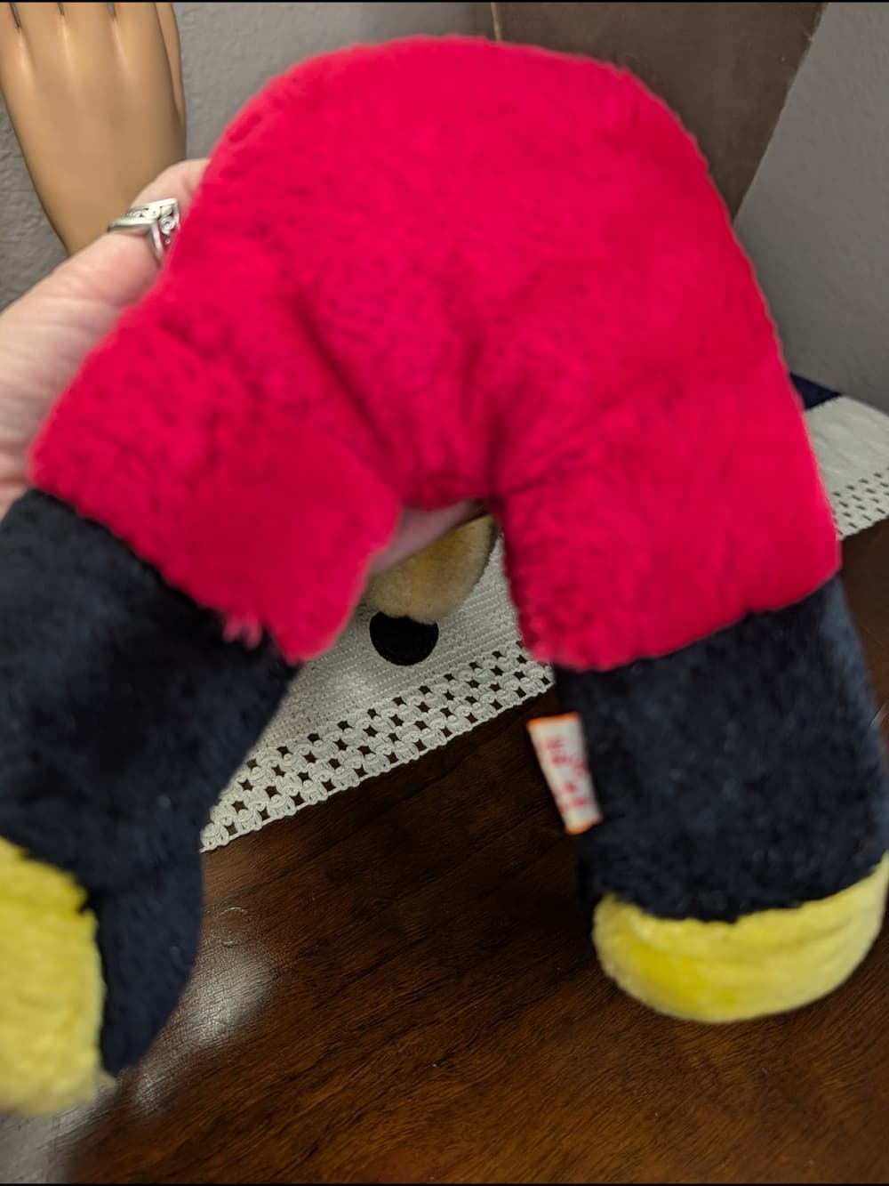 Vintage Walt Disney Mickey Mouse Plush Stuffed Animal Toy 14" - Thumbnail 8