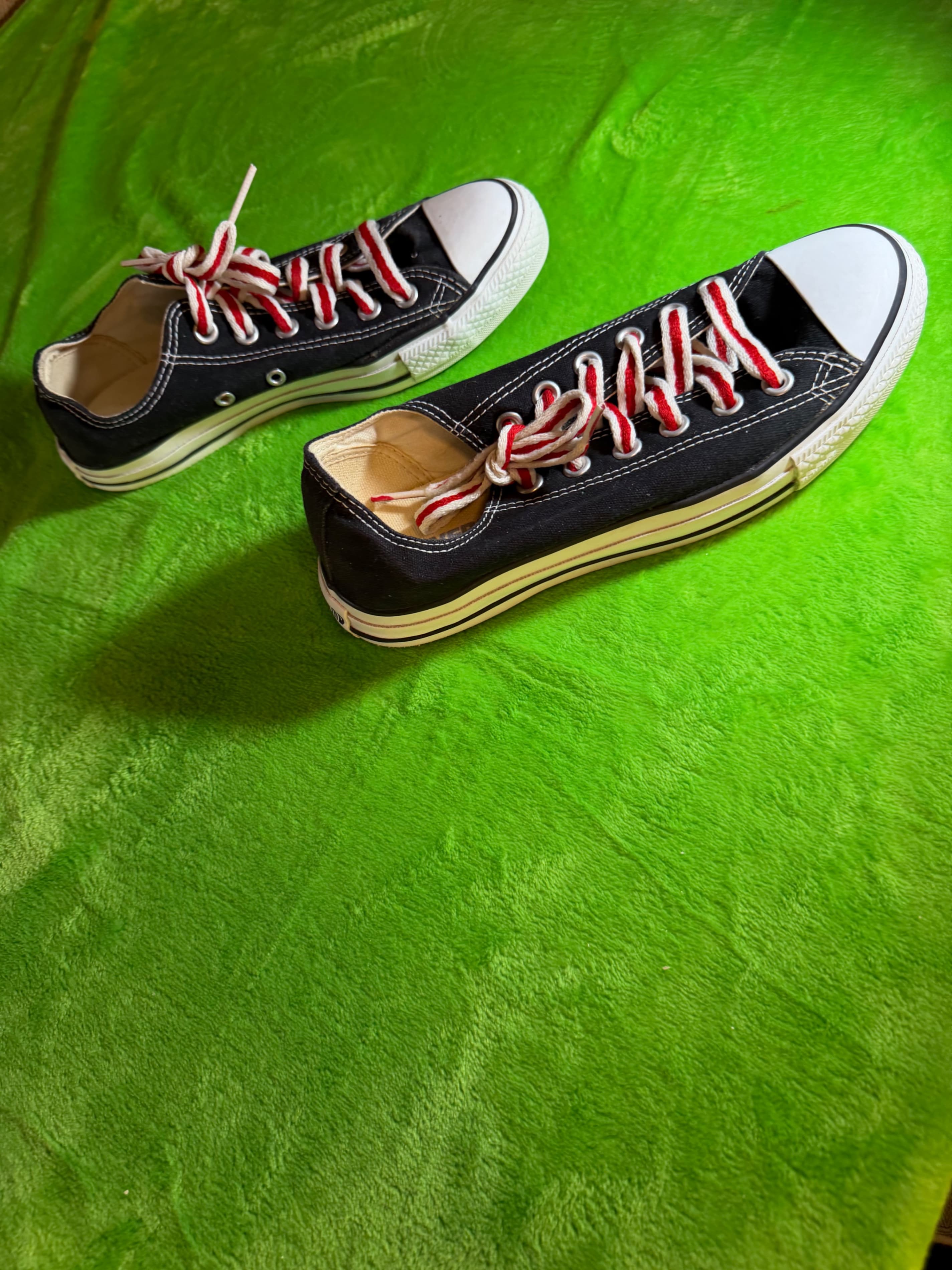 Converse Chuck Taylor All Star OX Low Black Mens 6 Womens 8 - Thumbnail 5