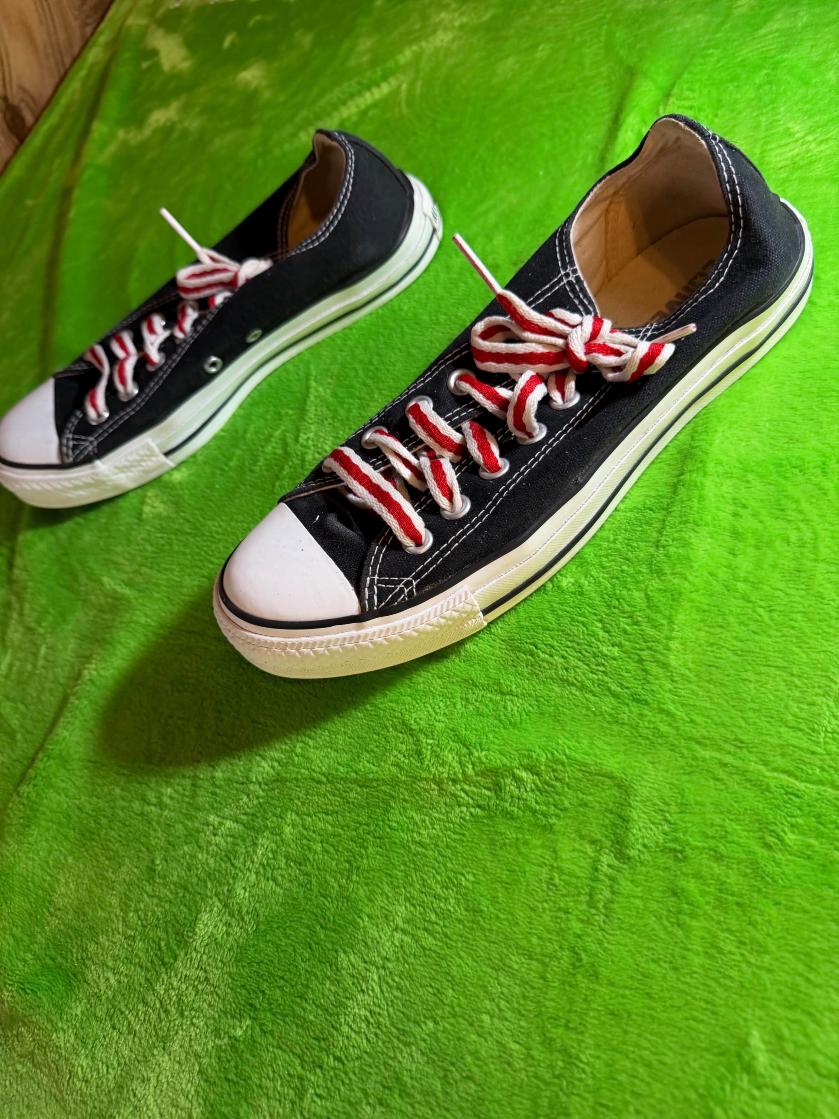 Converse Chuck Taylor All Star OX Low Black Mens 6 Womens 8 - Thumbnail 4