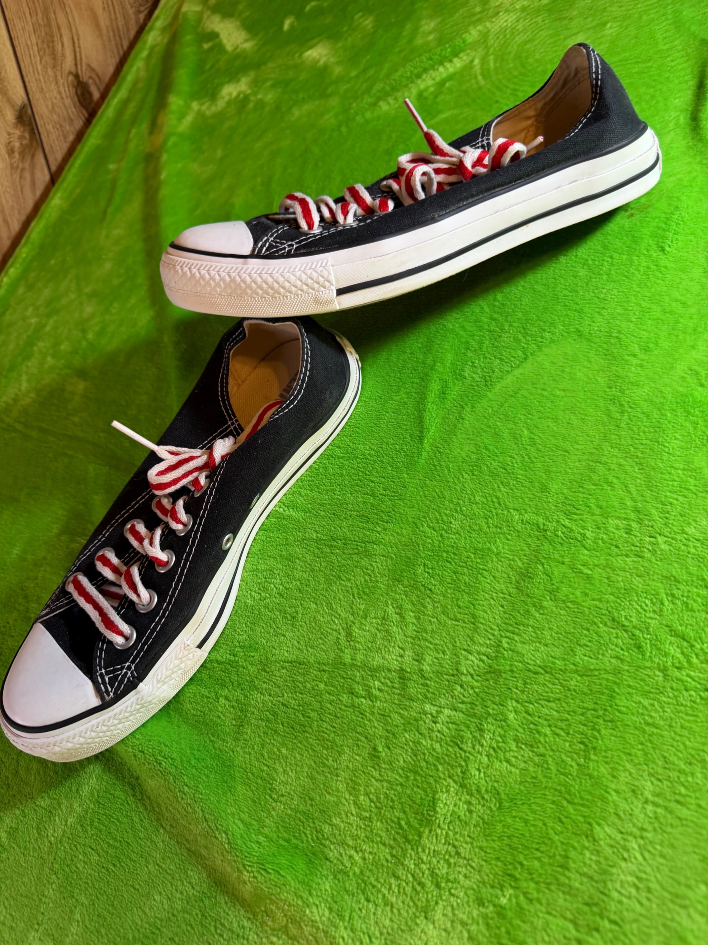 Converse Chuck Taylor All Star OX Low Black Mens 6 Womens 8