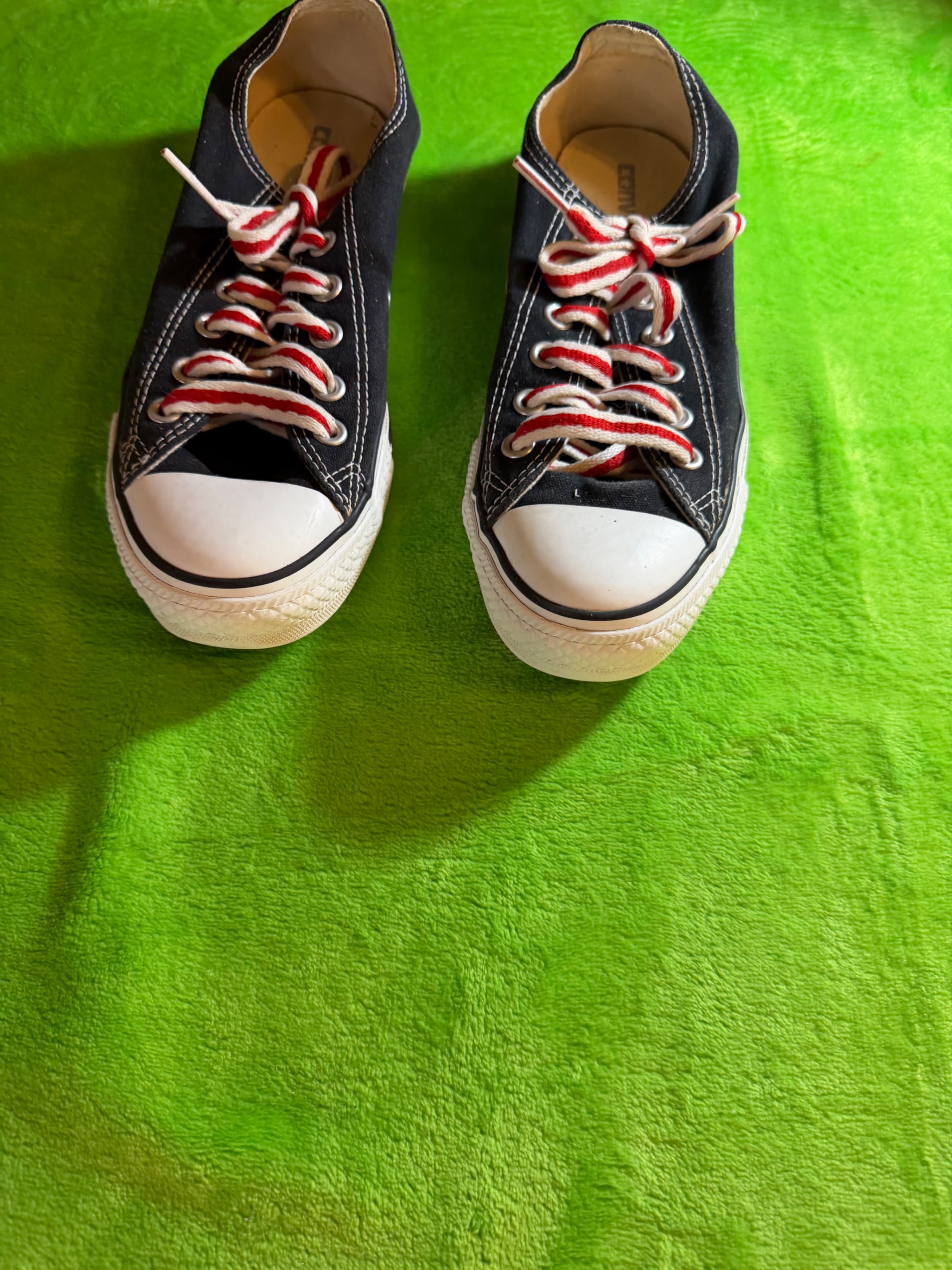 Converse Chuck Taylor All Star OX Low Black Mens 6 Womens 8 - Thumbnail 3