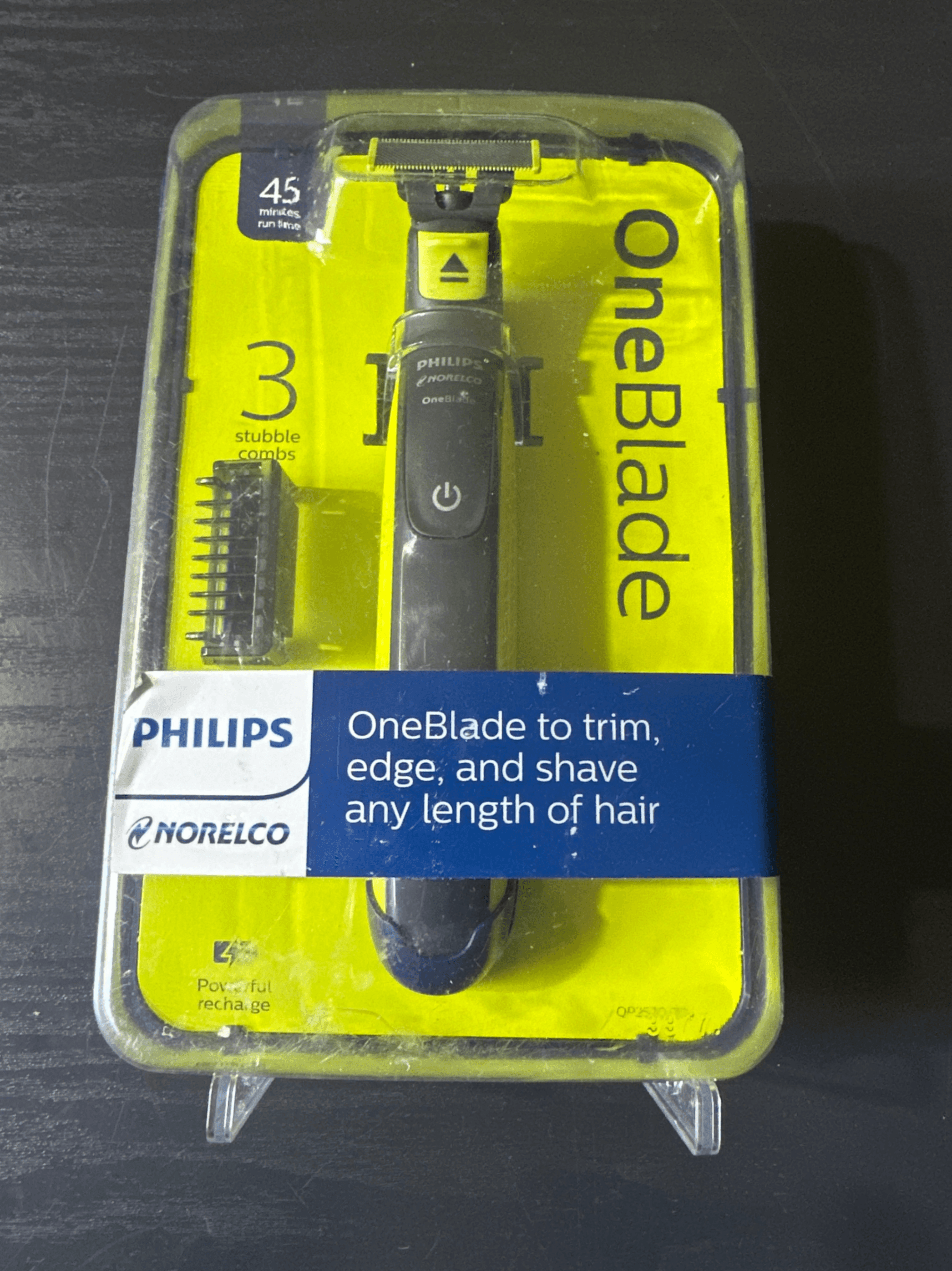 Philips Norelco OneBlade Hybrid Electric Trimmer Shaver Wet Dry QP2520/70 * NEW