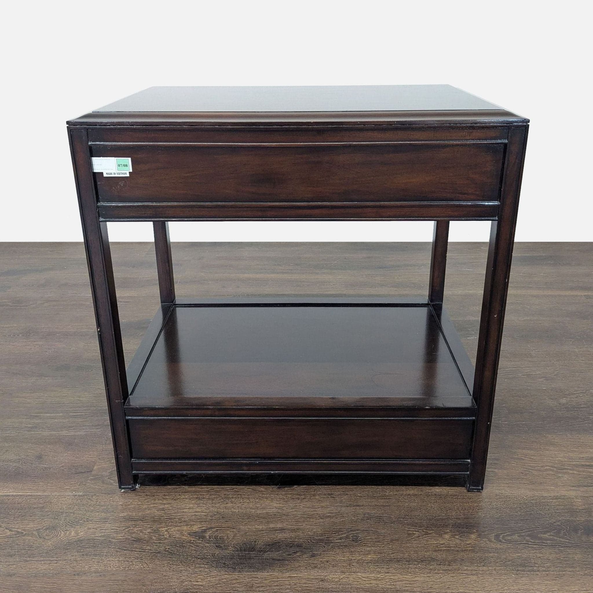 Restoration Hardware Two Drawer Nightstand - Thumbnail 3