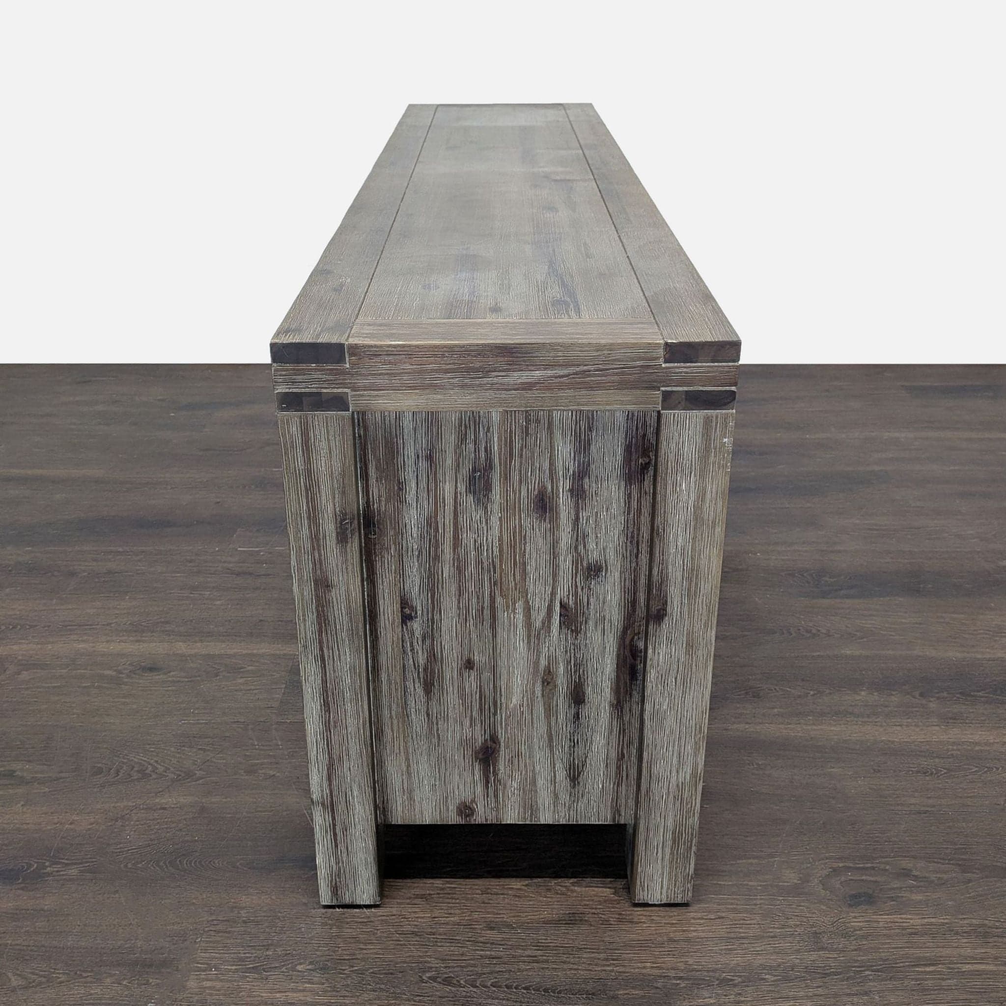 Macy's Rustic Wood Media Console - Thumbnail 7