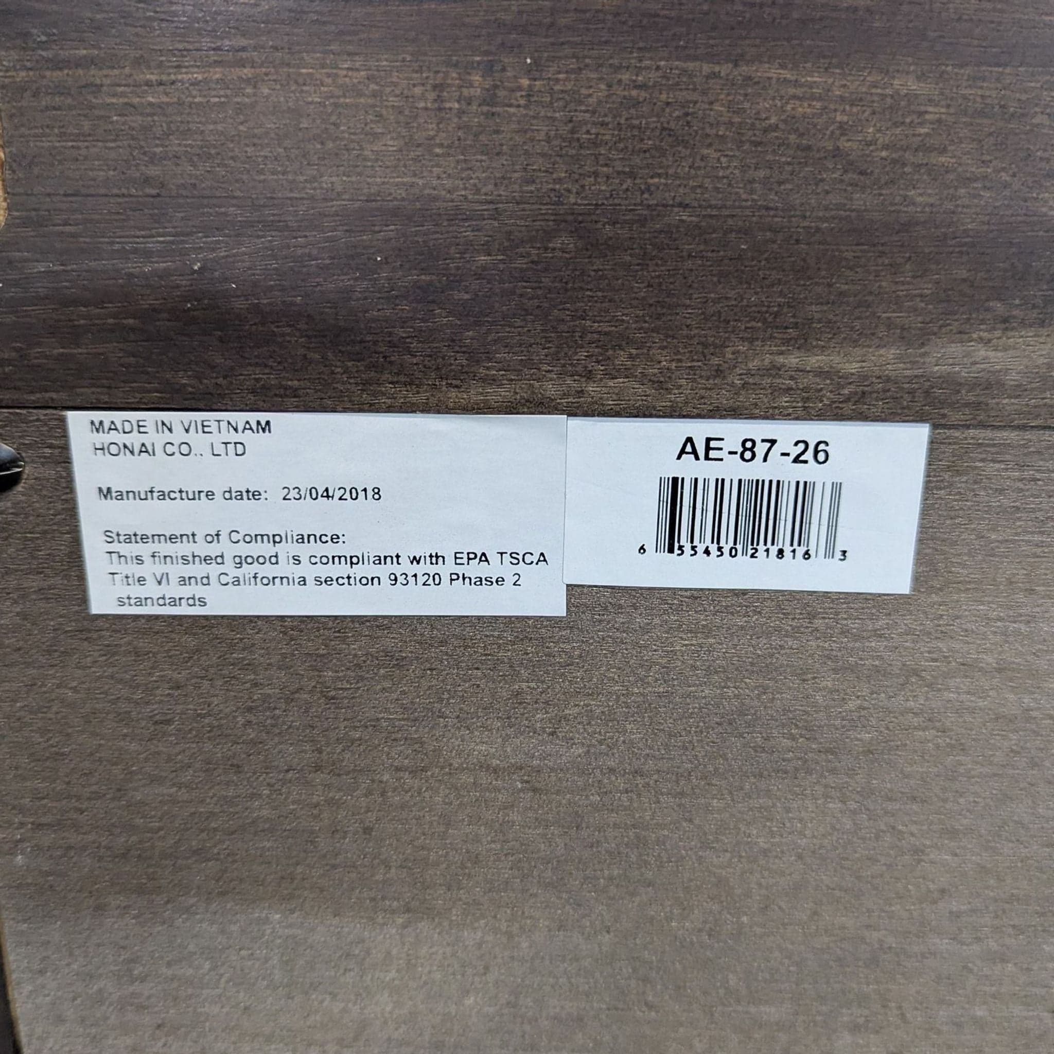 Macy's Rustic Wood Media Console - Thumbnail 8