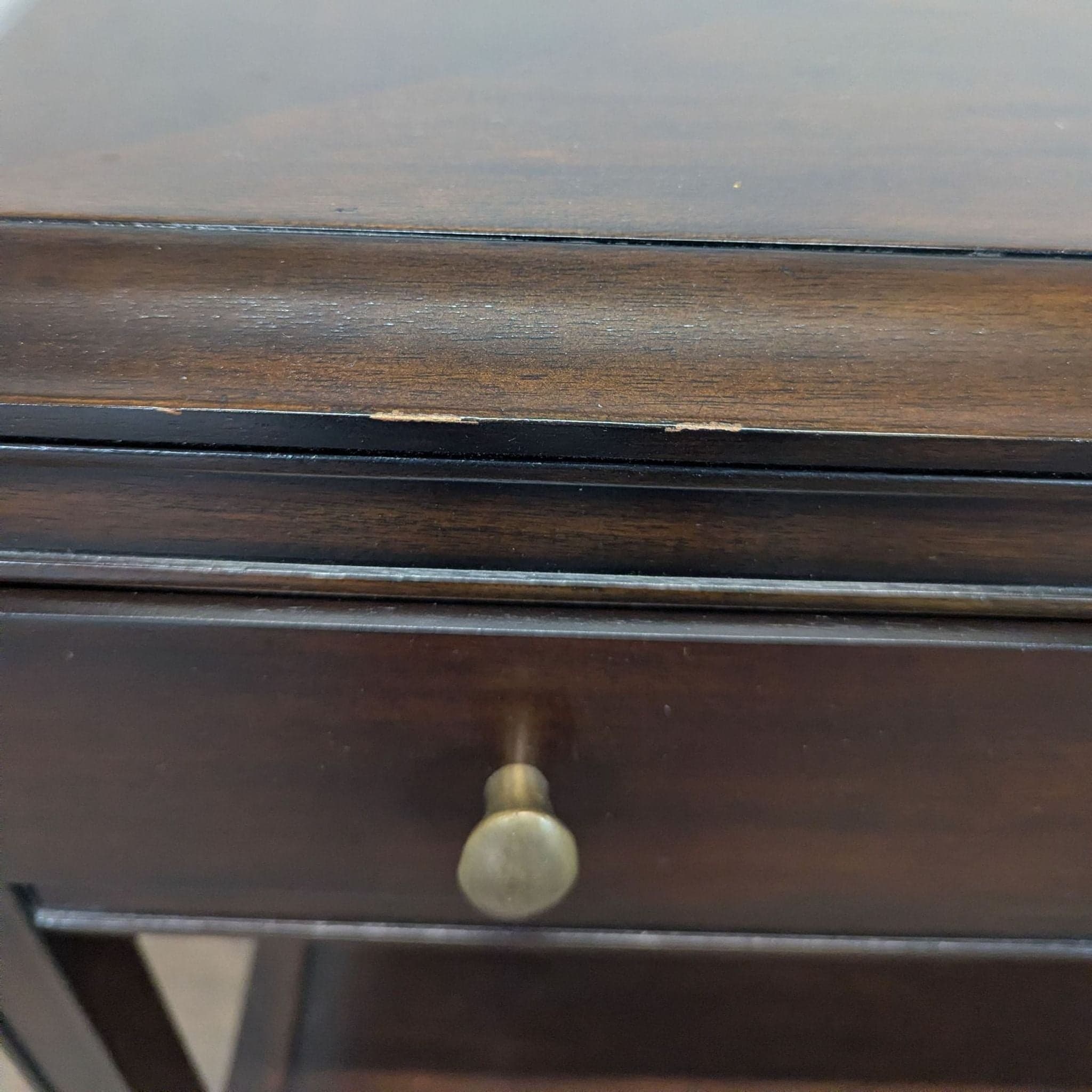 Restoration Hardware Two Drawer Nightstand - Thumbnail 8
