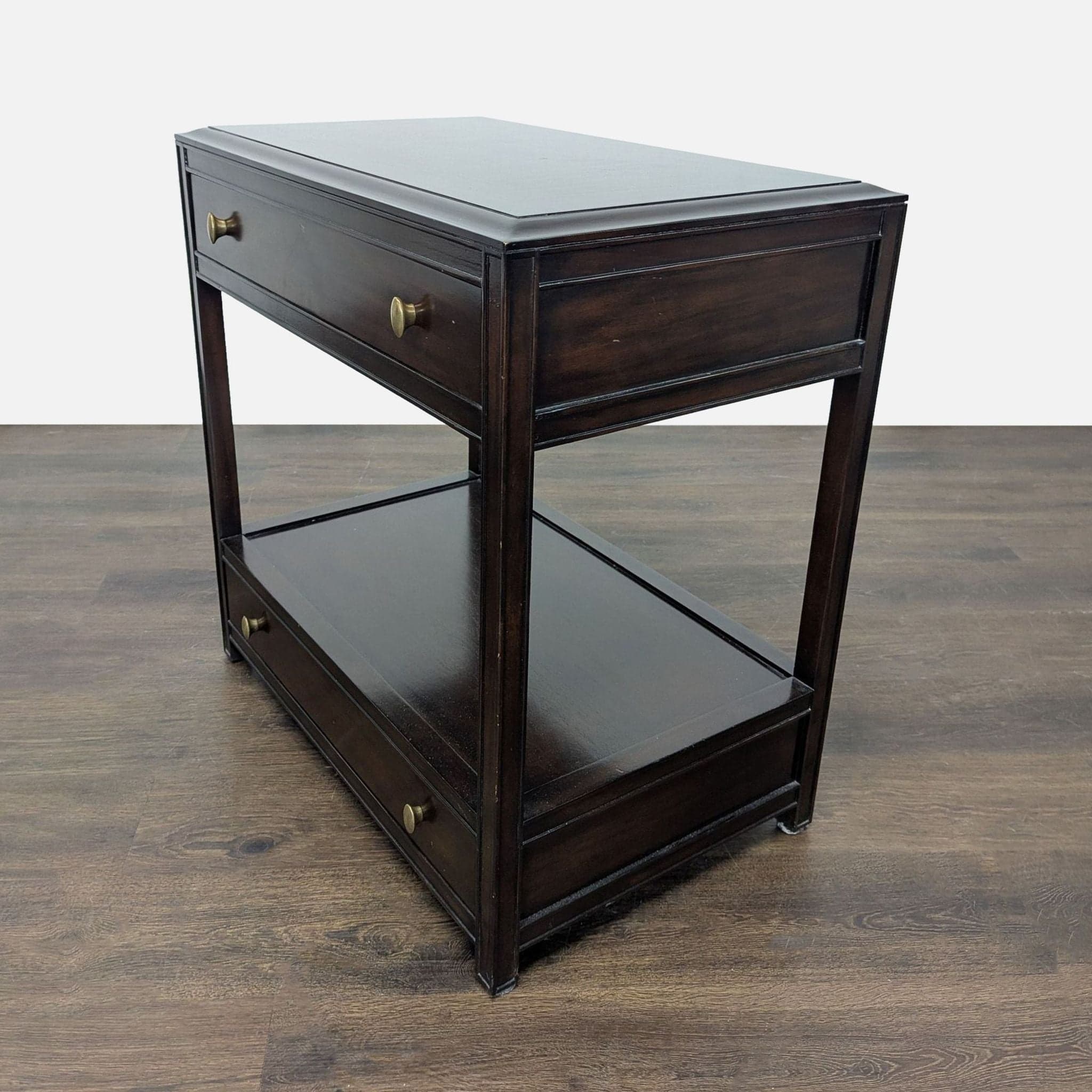 Restoration Hardware Two Drawer Nightstand - Thumbnail 12