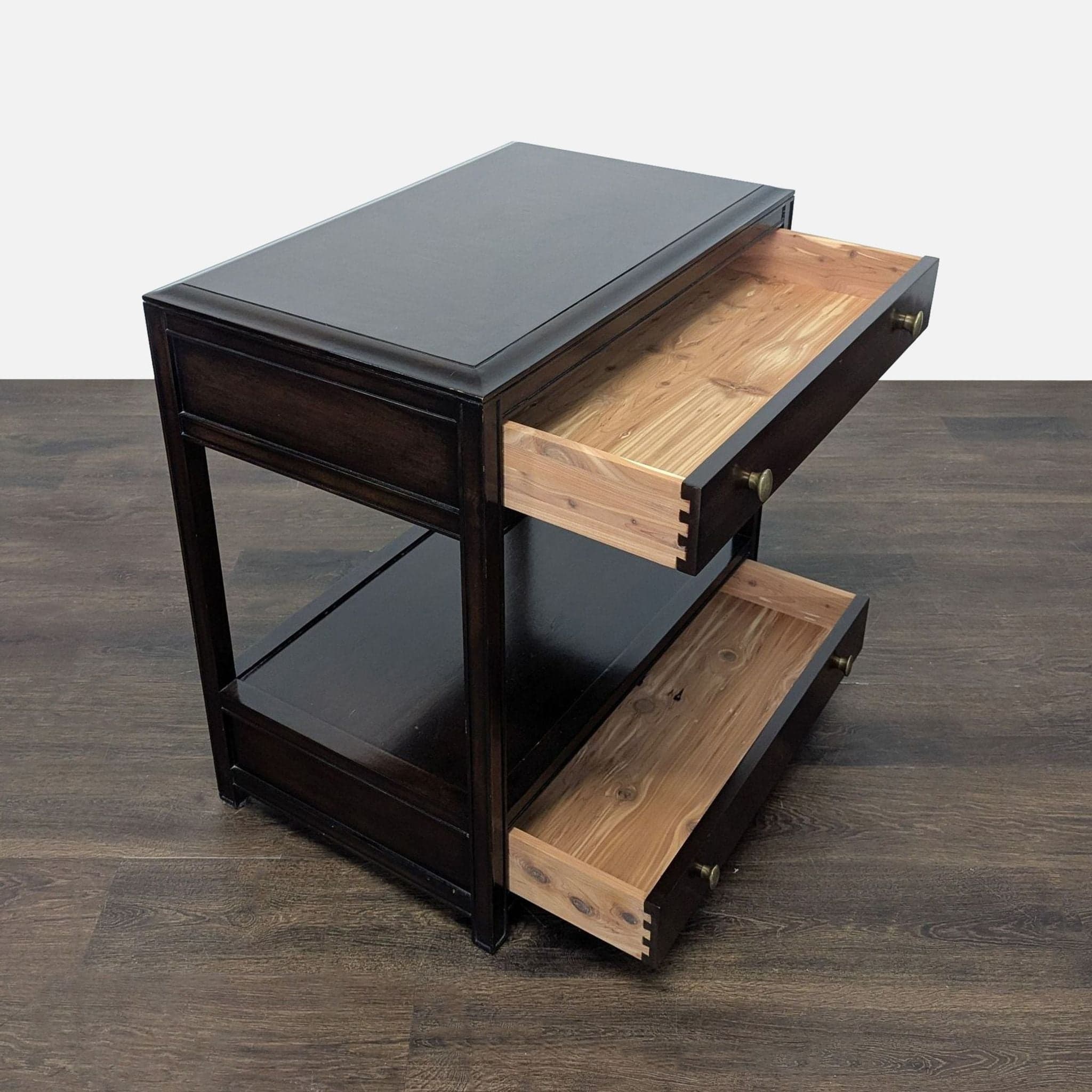 Restoration Hardware Two Drawer Nightstand - Thumbnail 6
