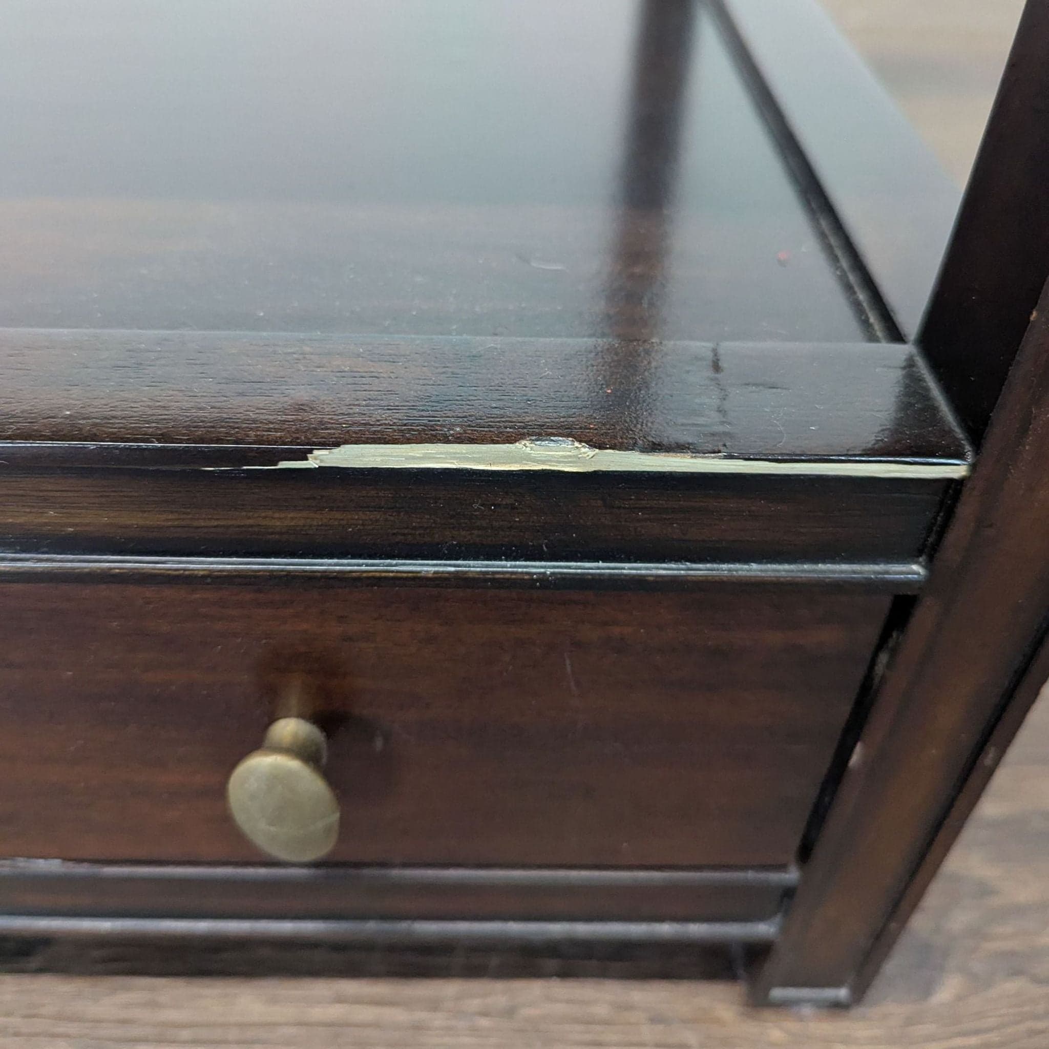 Restoration Hardware Two Drawer Nightstand - Thumbnail 7