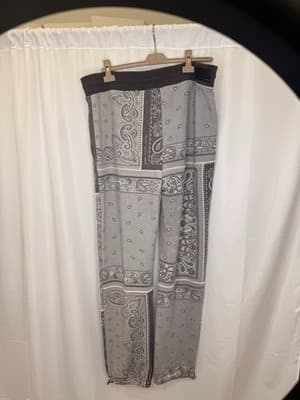 Amiri Men’s Grey Sweatpants Bandana Design NWT Brand New Size XXL - Thumbnail 2