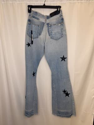 Amiri Men’s Jeans Star Print Denim Pants Size 24 - Thumbnail 2