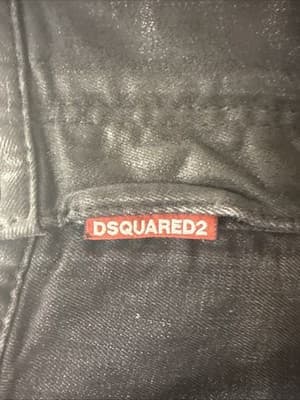 DSQUARED2 Black Ripped Jeans Size 48 MSRP $1270 - Thumbnail 5