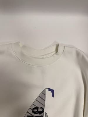 Rhude Catamaran Champion Graphic Crewneck Sweater Polo Nautica SIze L - Thumbnail 2