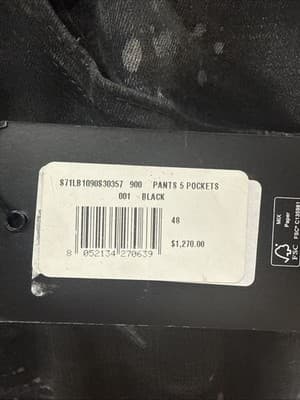 DSQUARED2 Black Ripped Jeans Size 48 MSRP $1270 - Thumbnail 2