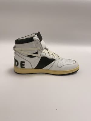 RHUDE Men's Rhecess High Top Sneakers White Size 10 - Thumbnail 5