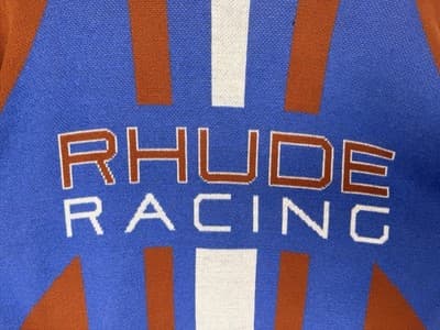 Rhude Men’s Racing Sweater Knit Size XL Brand New MSRP $1723 - Thumbnail 4