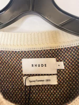Rhude Multicolor Sweater Size Medium MSRP $650 Brand New With Tags - Thumbnail 2