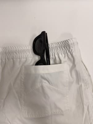 RHUDE Shorts Men’s White/Black Shorts Size XL - Thumbnail 4