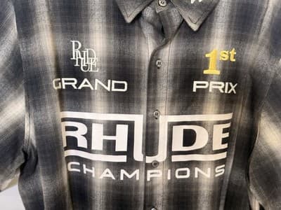 Rhude Men’s Racing Shirt Size L MSRP $1175 - Thumbnail 2