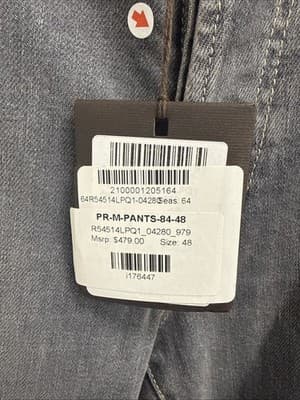 Peserico Men’s Pants Brand New MSRP 479 Size 48 - Thumbnail 2