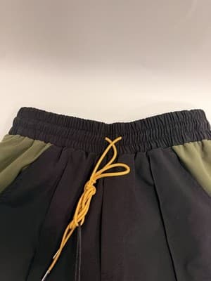 RHUDE Men’s Pants Aerial Track Pants Black/Olive Size XS MSRP $795 - Thumbnail 3