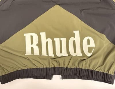 Rhude Men’s Olive/Black Aerial Jacket Size S MSRP $1375 - Thumbnail 3