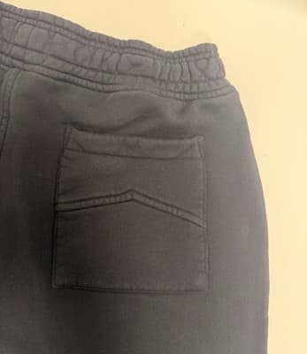 RHUDE Shorts Men’s Black Drawstring Cotton Size XS - Thumbnail 5