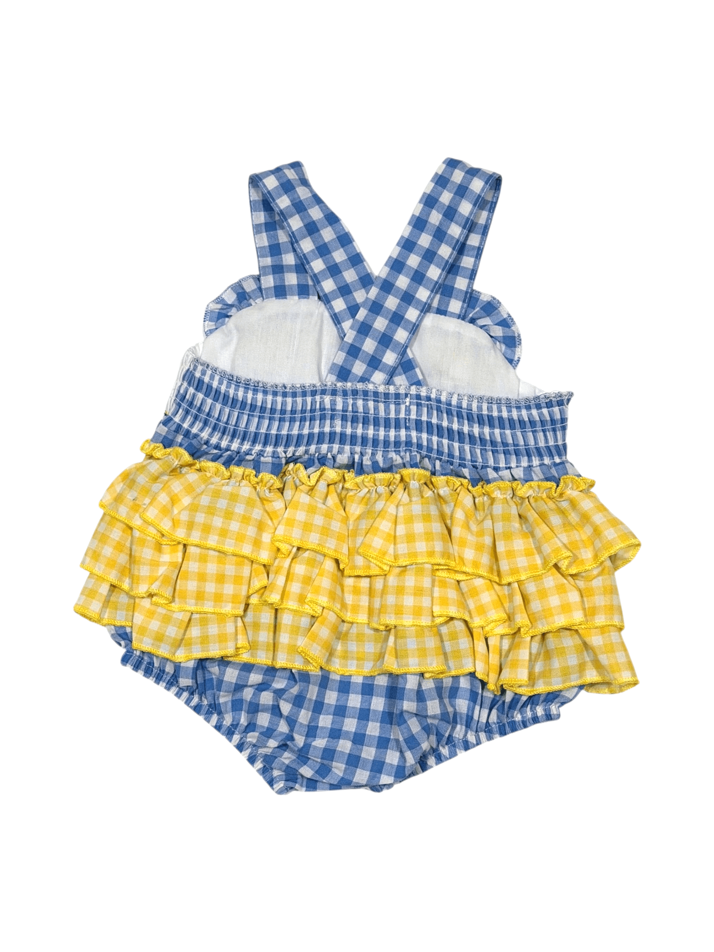 Marie Nicole size 0-3 months baseball bubble romper - Thumbnail 2