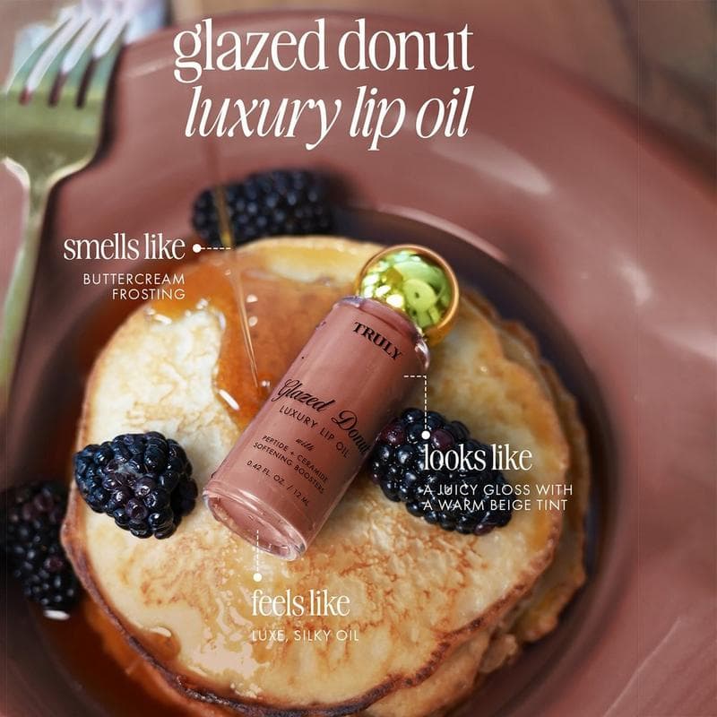 Truly Beauty Truly Lip Oil, Glazed Donut - Thumbnail 3