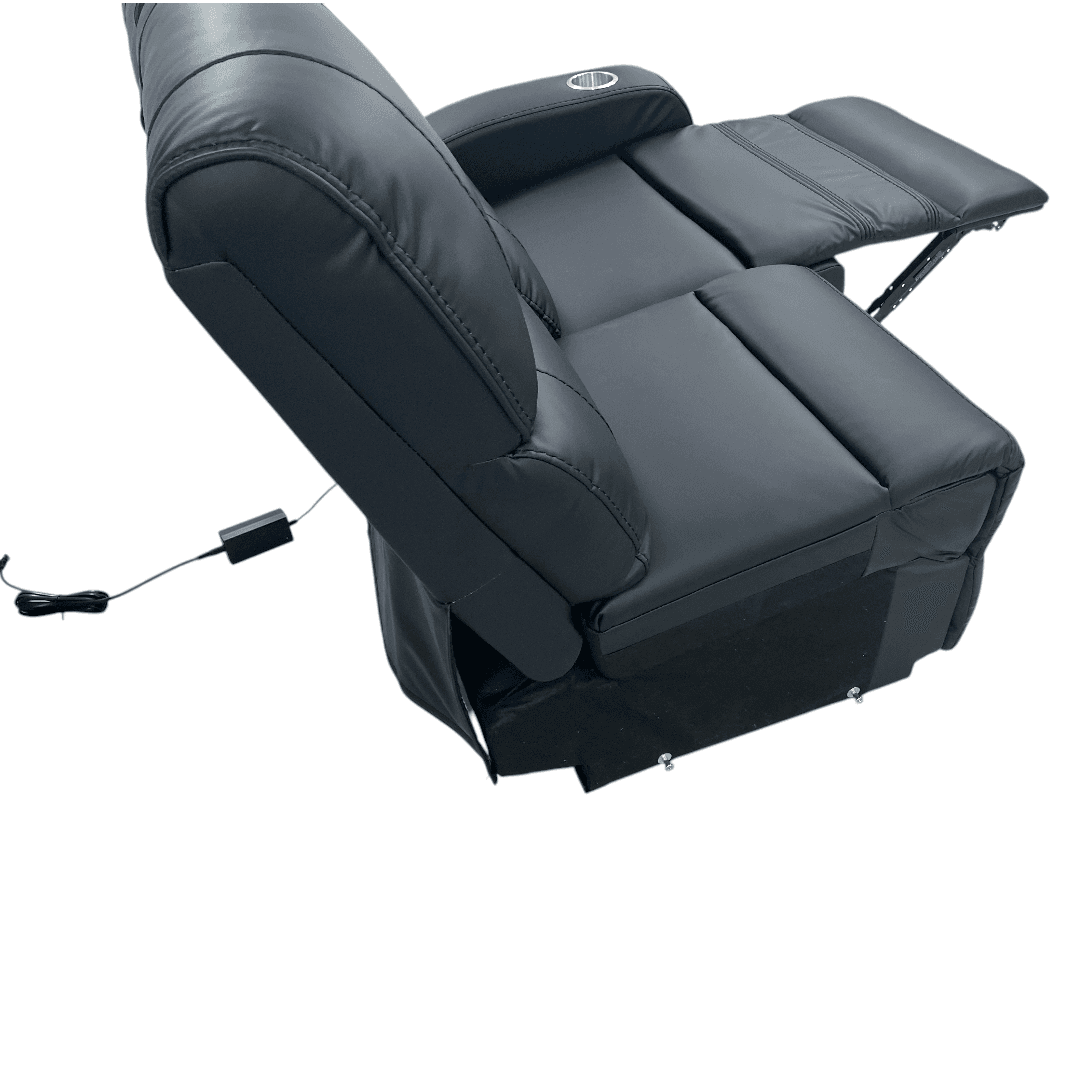 Red Barrel Studio Roju Upholstered Home Theater Seating With Cup Holder - Thumbnail 9