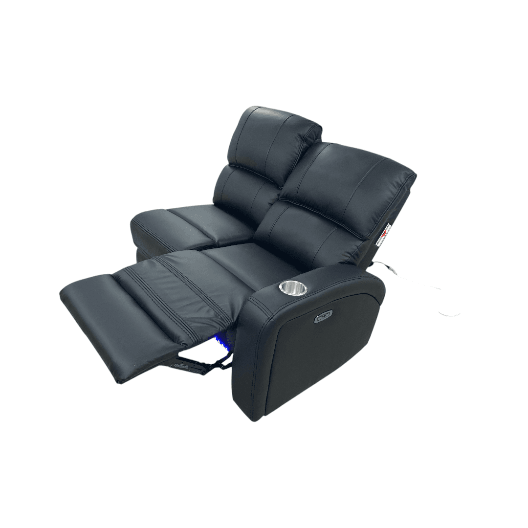 Red Barrel Studio Roju Upholstered Home Theater Seating With Cup Holder - Thumbnail 7