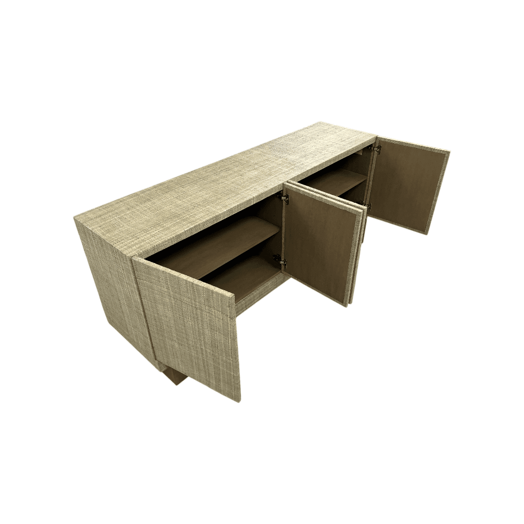 Four Hands Hatch Sideboard - Natural Raffia - Thumbnail 11