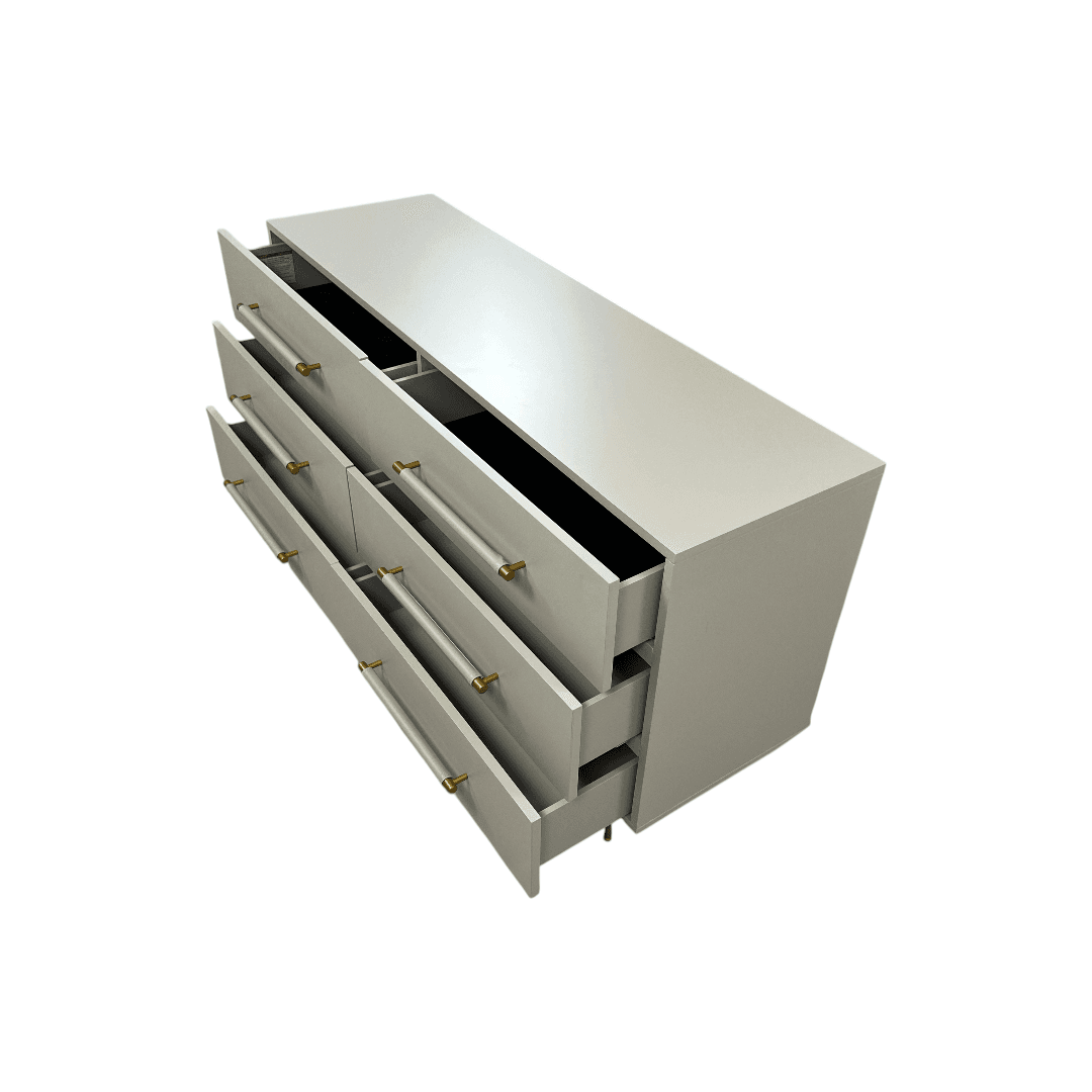 TOV Furniture Trident 6-Drawer Dresser - Thumbnail 12