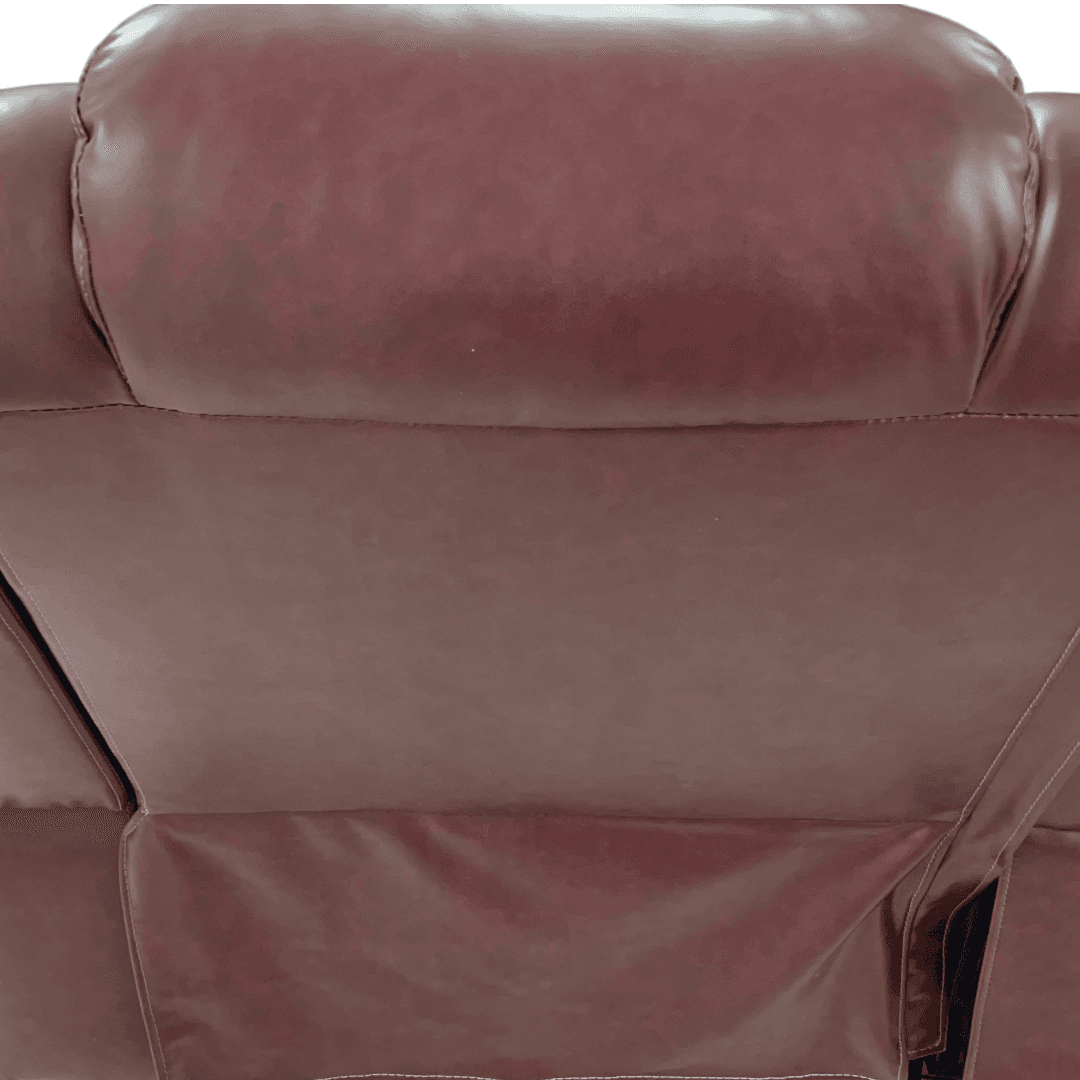 Wrought Studio Breathing Leather Power Reclining Living Room Loveseat With Middle Console - Thumbnail 14