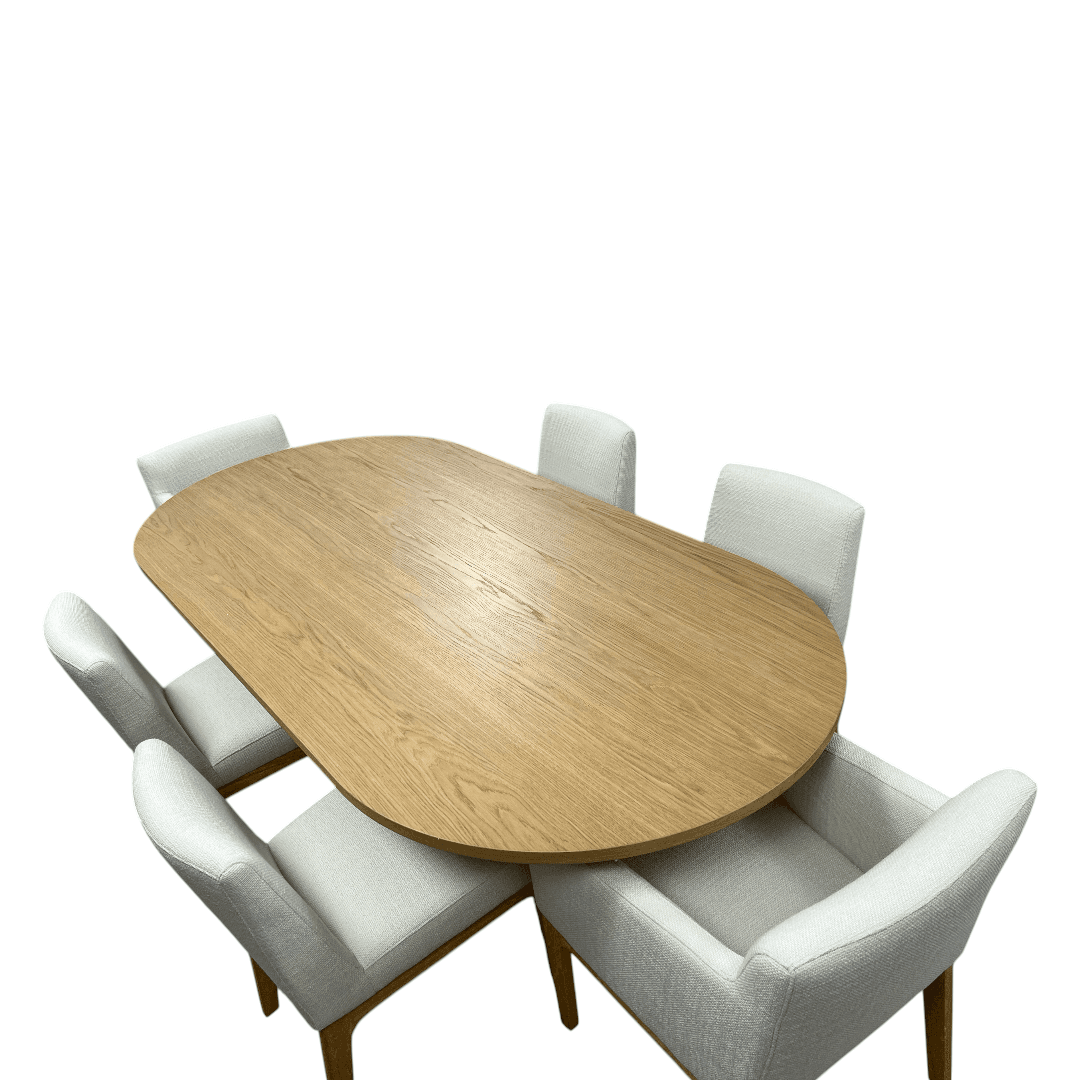 Castlery Harper Dining Table With Elliot Chair Set - Thumbnail 13