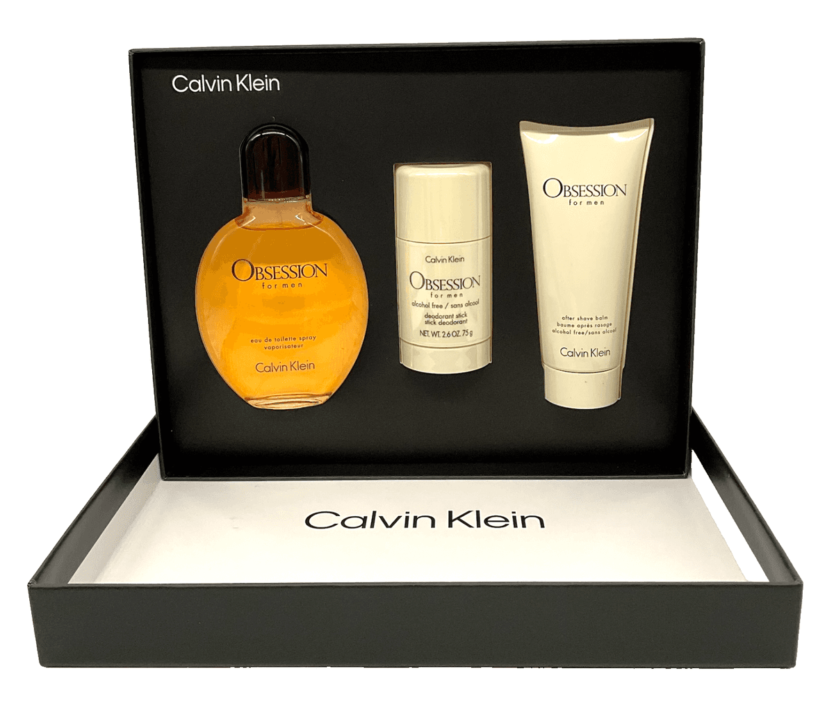 Obsession 3 Pcs Set for Men: 4.2 Eau De Toilette Spray + 2.6 Deodorant Stick + 3.3 Body Wash - Thumbnail 5