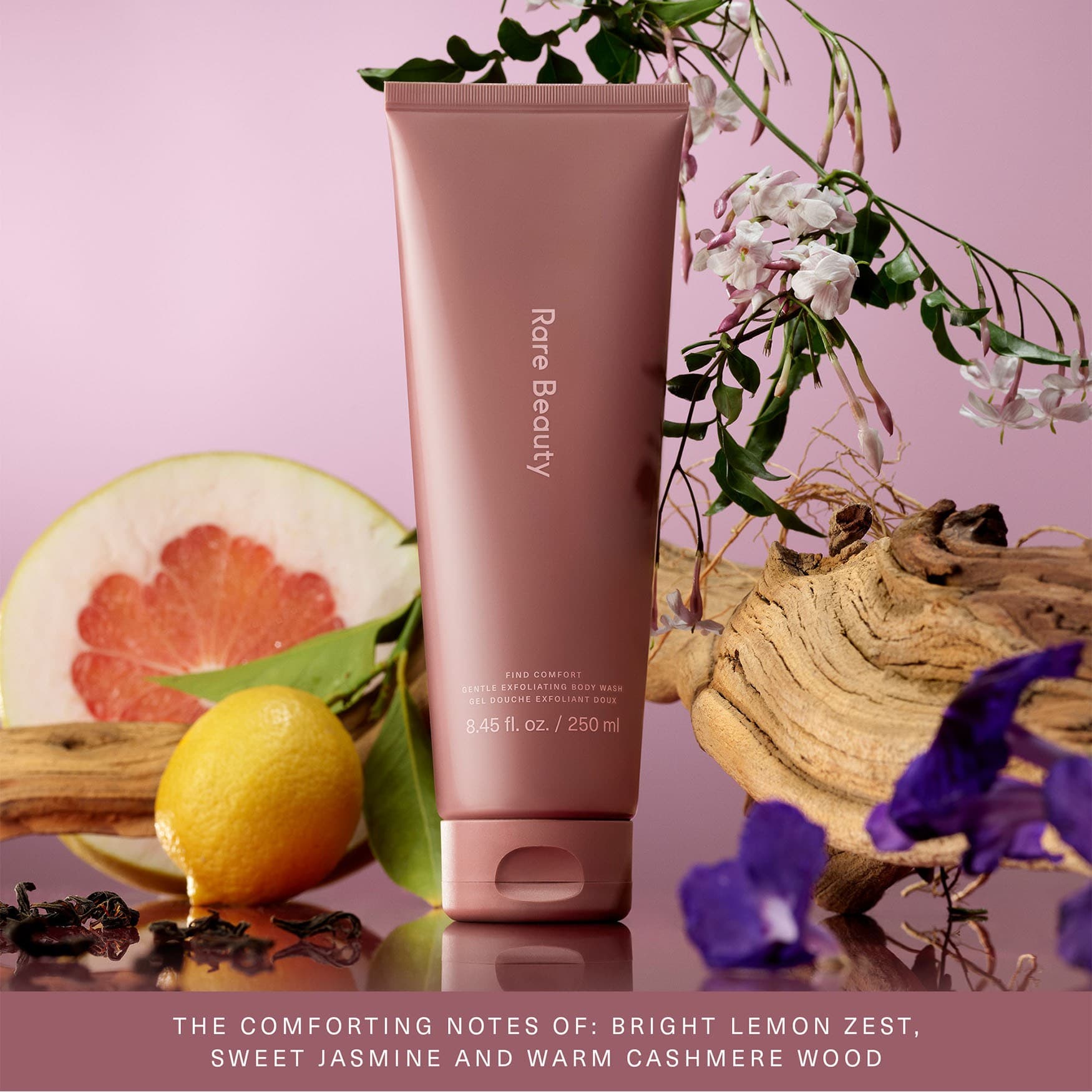Rare Beauty Find Comfort Gentle Exfoliating Body Wash