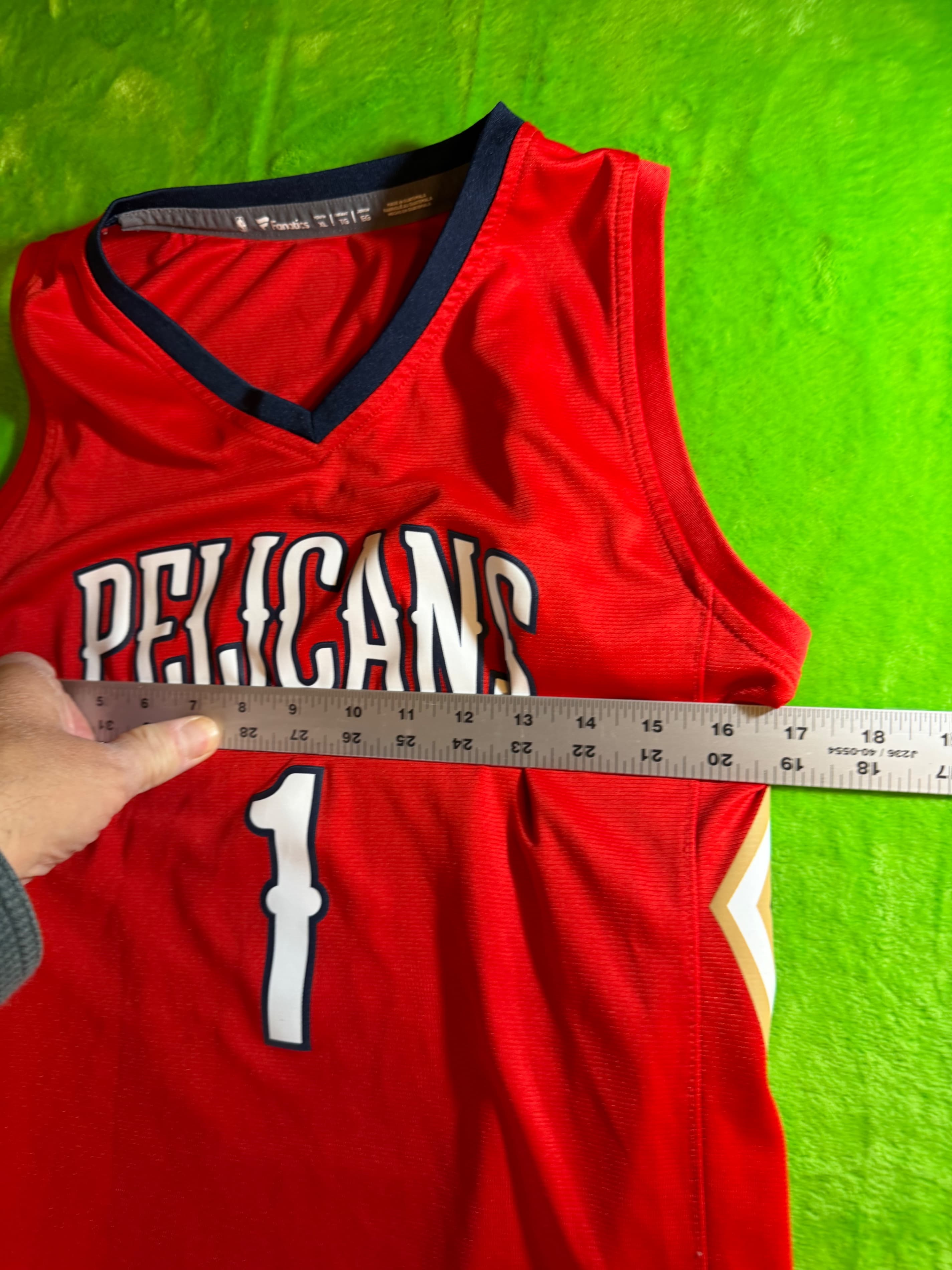 Zion Williamson #1 New Orleans Pelicans Youth XL Red NBA Jersey Fanatics Statement - Thumbnail 6