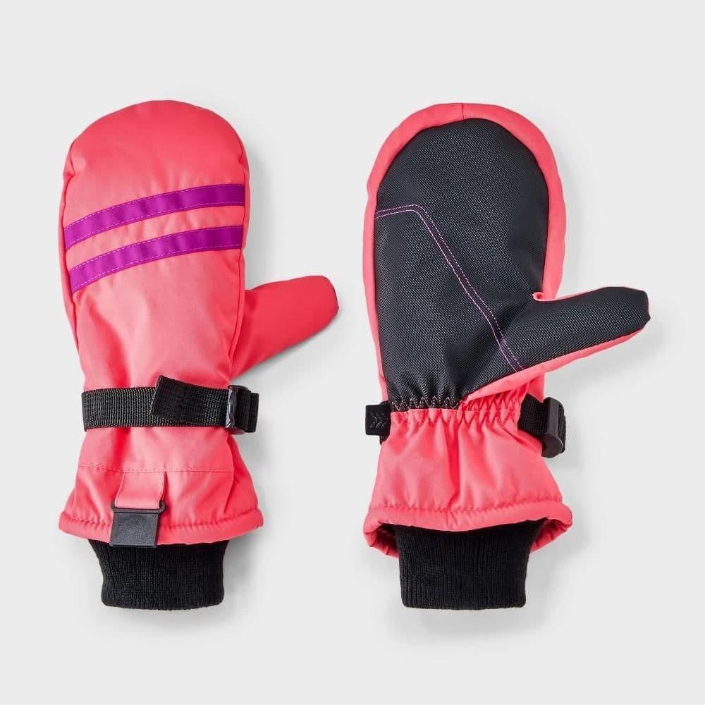 #4880 Size 8-16 Kids' Ski Mitten - All In Motion Pink/Violet - Default